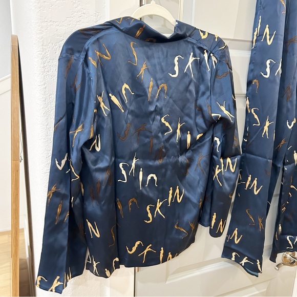 NWT Skin Tamsyn Silk Embody Pajama Set - Picture 5 of 7